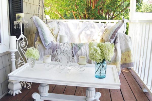 dondolo shabby chic