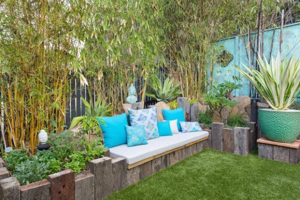 eclectic garden